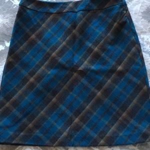 Plaid skirt size 0